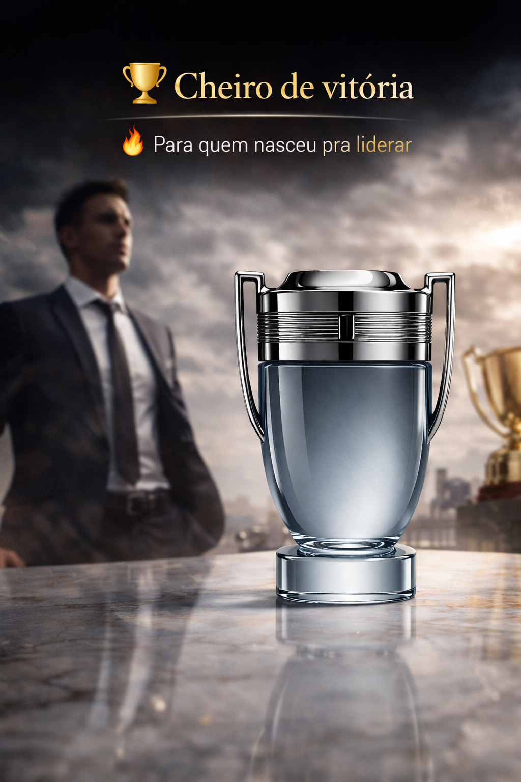 Perfume Invictus 100ml – Se destaque sem dizer uma palavra