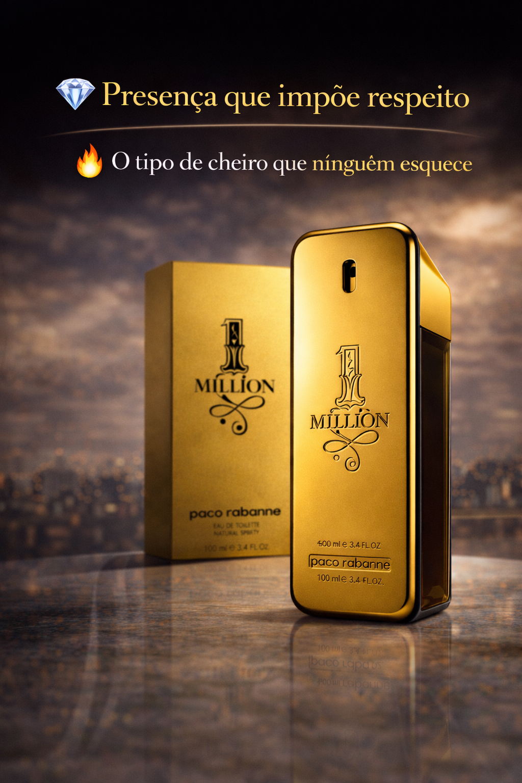 Perfume One Million 100ml - O perfume de quem chama atenção sem pedir permissão
